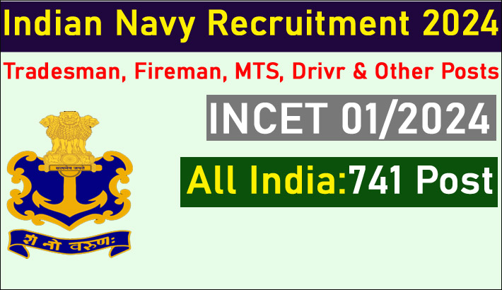 Indian Navy Civilian Recruitment 2024