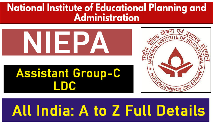 NIEPA LDC And Assistant Recruitment 2024