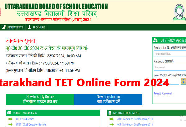 Uttarakhand TET Notification 2024