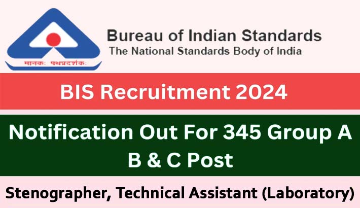 Bureau of India Recruitment 2024